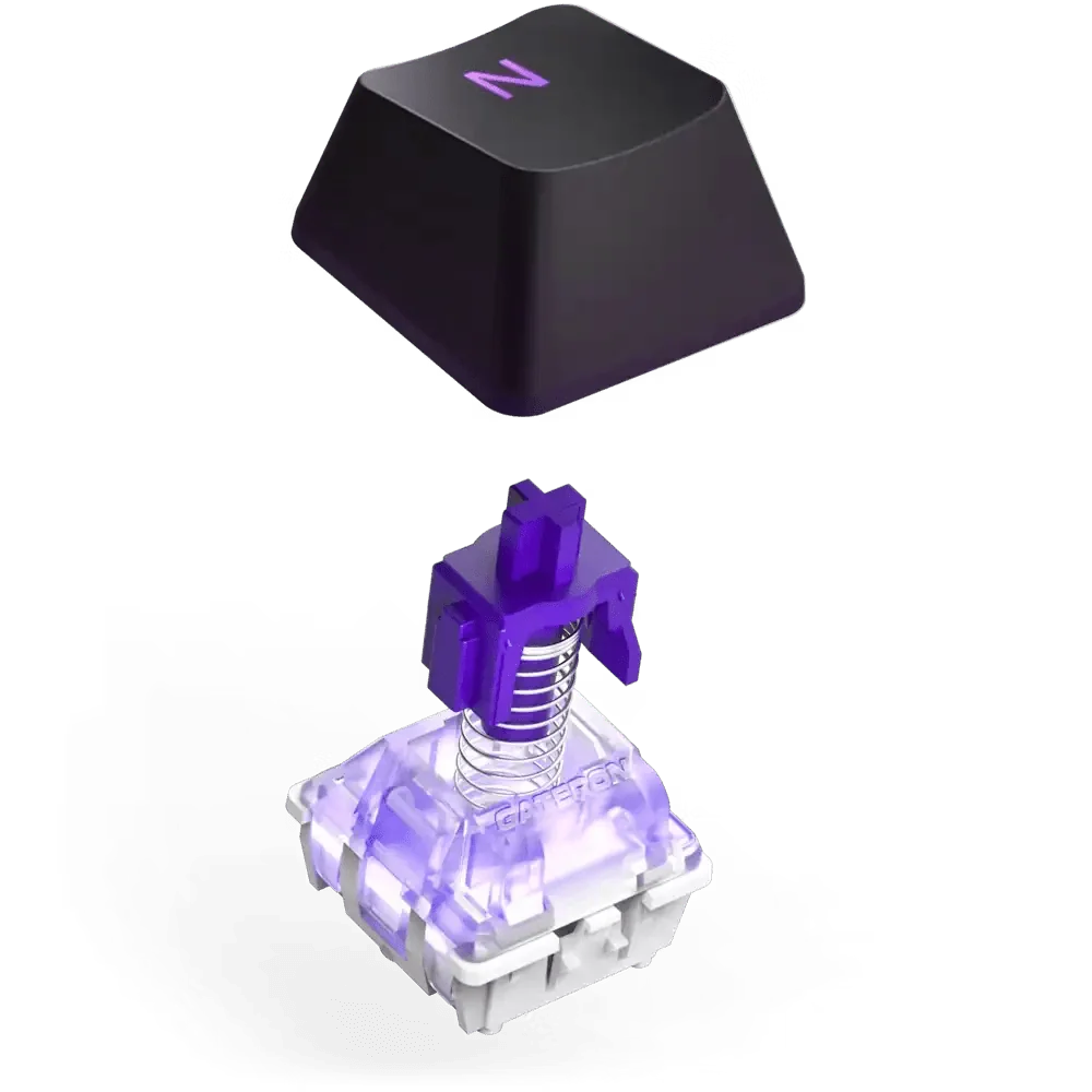 NZXT Function 2 RGB MiniTKL Black ISO UK Mechanical Keyboard