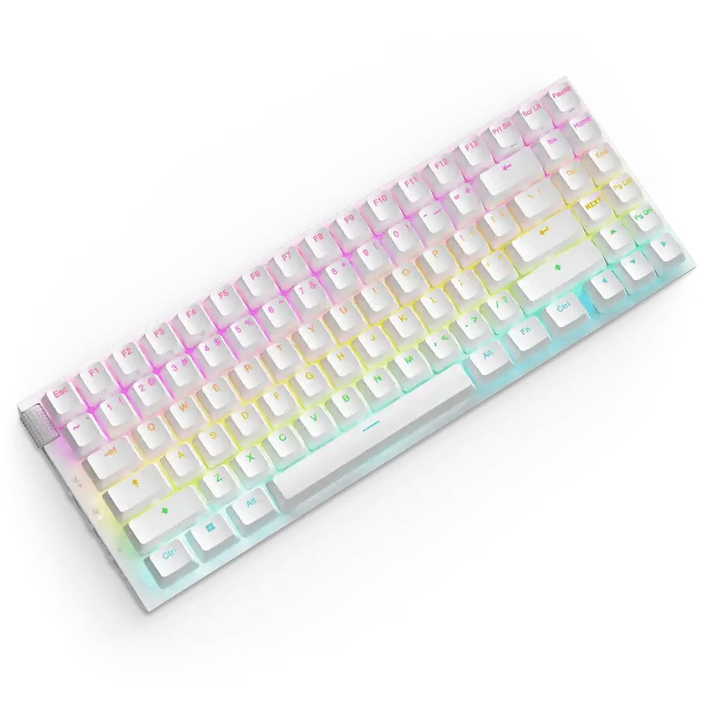 NZXT Function 2 RGB MiniTKL White ISO UK Mechanical Keyboard
