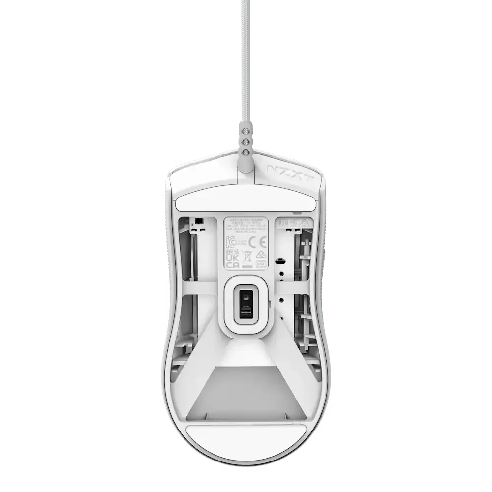 NZXT Lift 2 Symm White Lightweight Optical Gaming Mouse