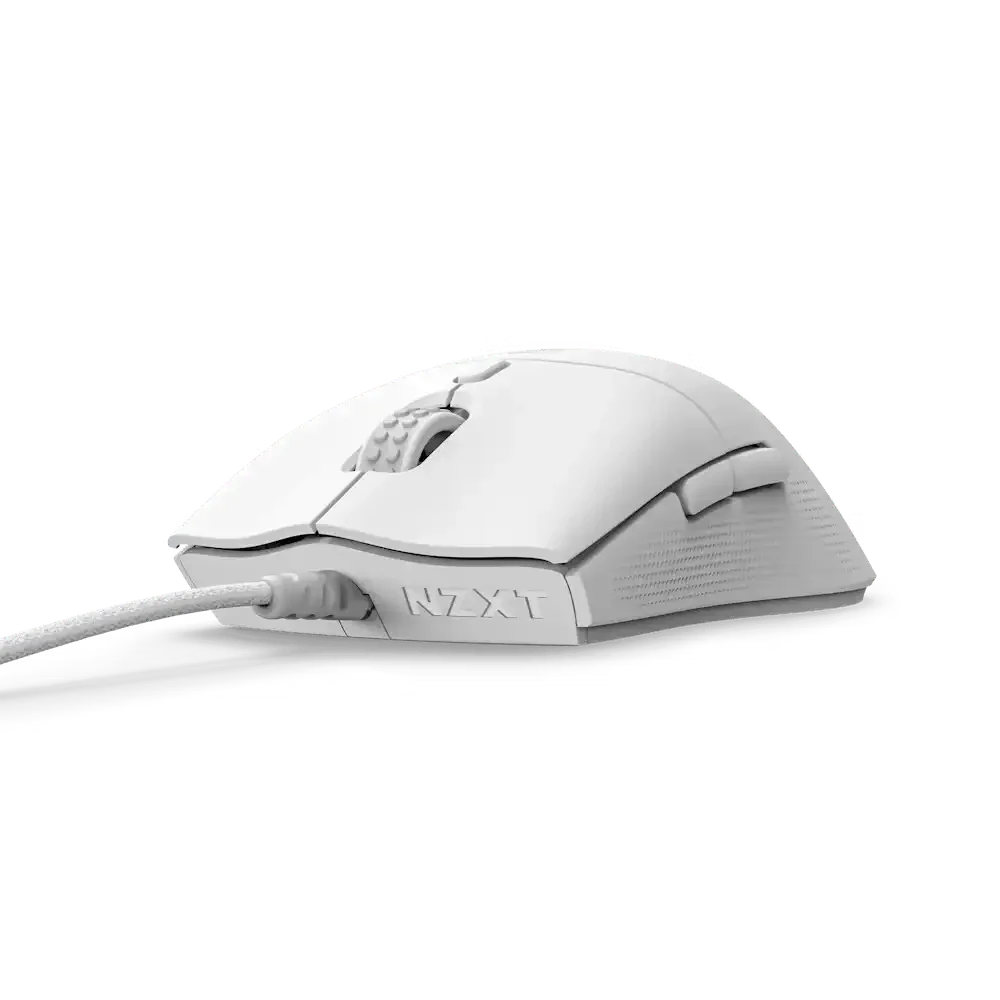 NZXT Lift 2 Symm White Lightweight Optical Gaming Mouse