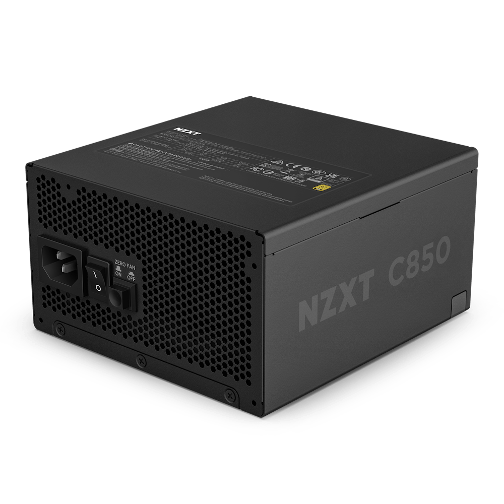 850W NZXT C850 2024 ATX 3.1 Gold Modular PSU