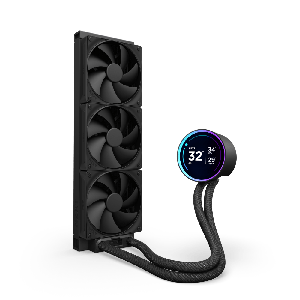 NZXT Kraken 360 Elite 2024 Black LCD AIO Liquid Cooler
