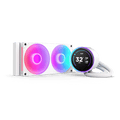 NZXT Kraken 240 Elite RGB 2024 White LCD AIO Liquid Cooler