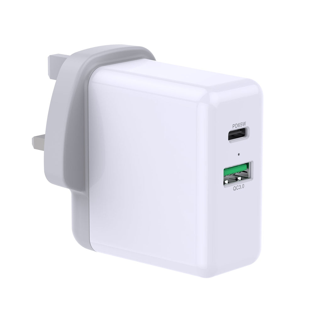 Prevo QC72 65W USB-C PD Multi-Port Laptop & Phone Charger