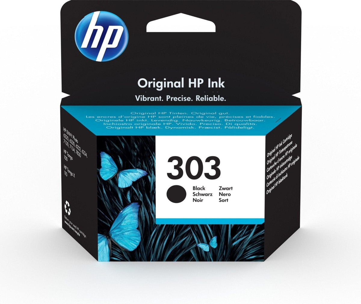 HP 303 BLACK INK CARTRIDGE