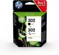 HP 302 COMBO 2 PACK INK CARTRIDGES