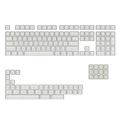 Akko Full Transparent Green Character ASA Profile Keycaps