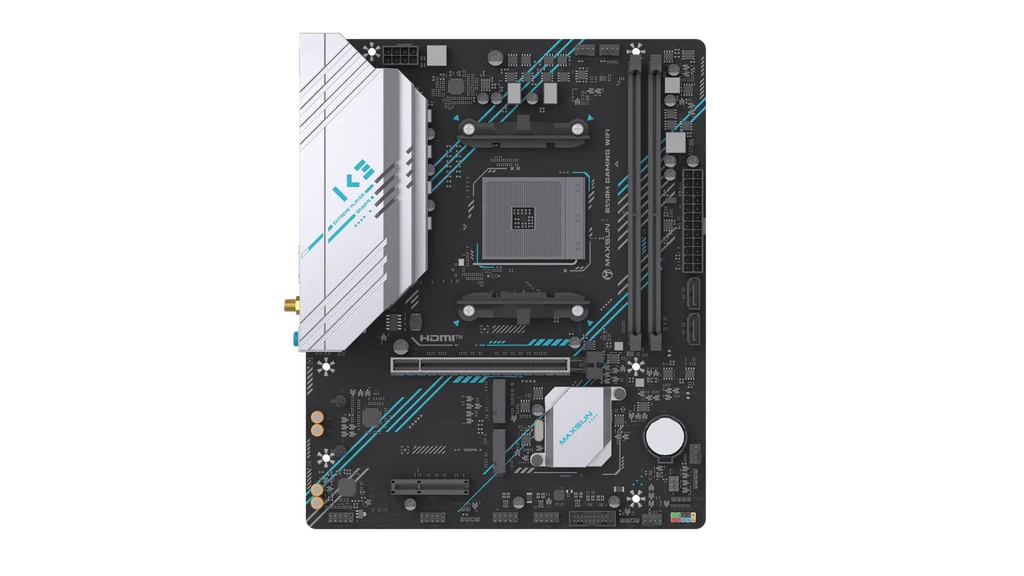 Maxsun B550M Gaming WiFi Micro ATX AM4 Motherboard