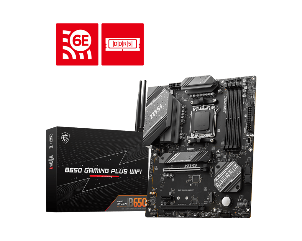 MSI B650 Gaming Plus WIFI ATX AM5 Motherboard