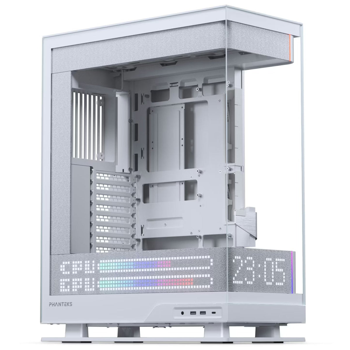 Phanteks Evolv X2 LED Matrix DRGB White ATX PC Case