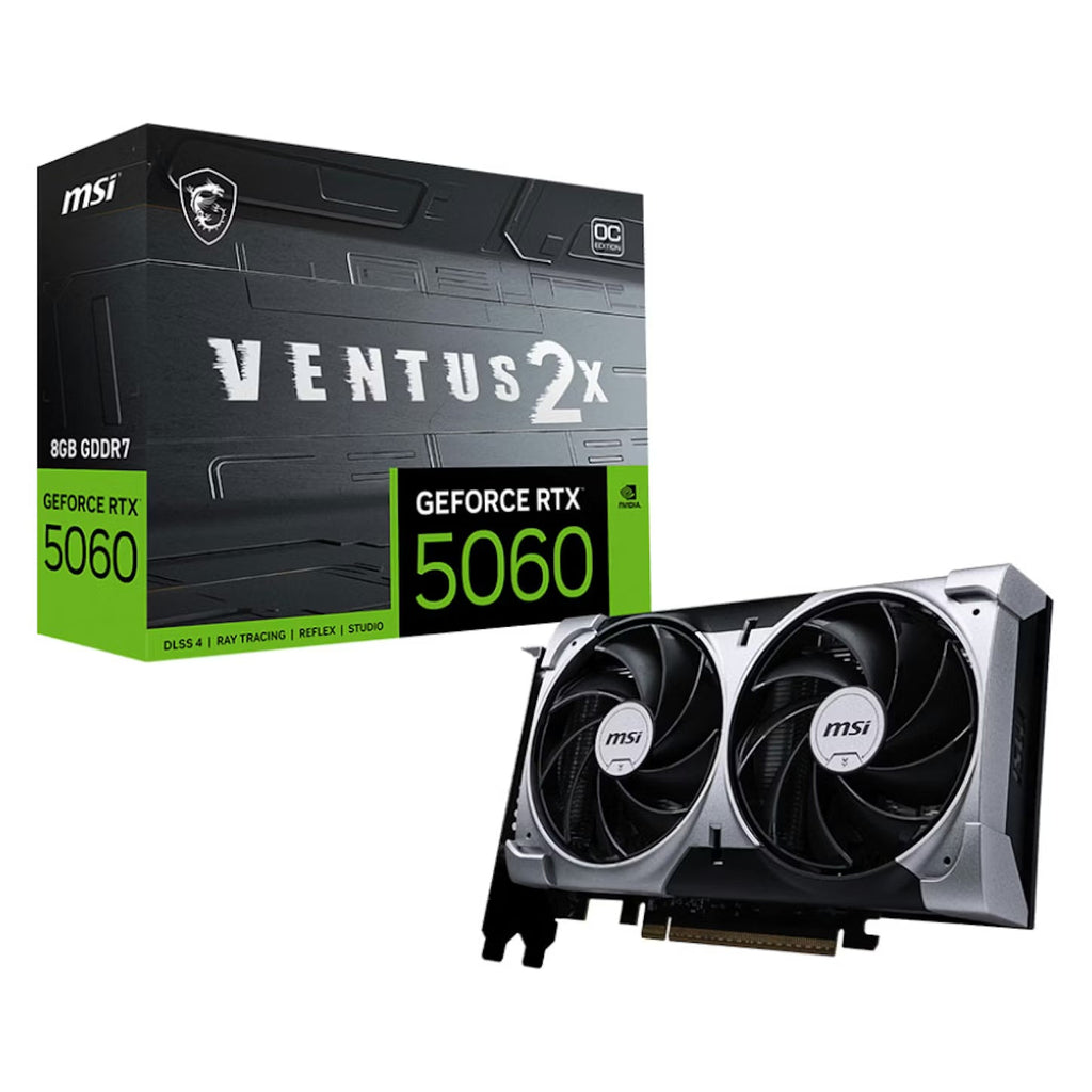 MSI RTX 5060 Ventus 2X OC 8GB Graphics Card