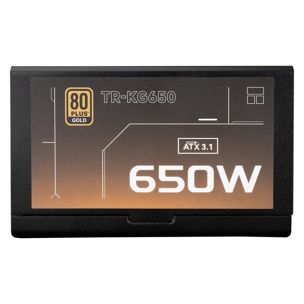 650W Thermalright KG-650 Black ATX 3.1 Gold Modular PSU
