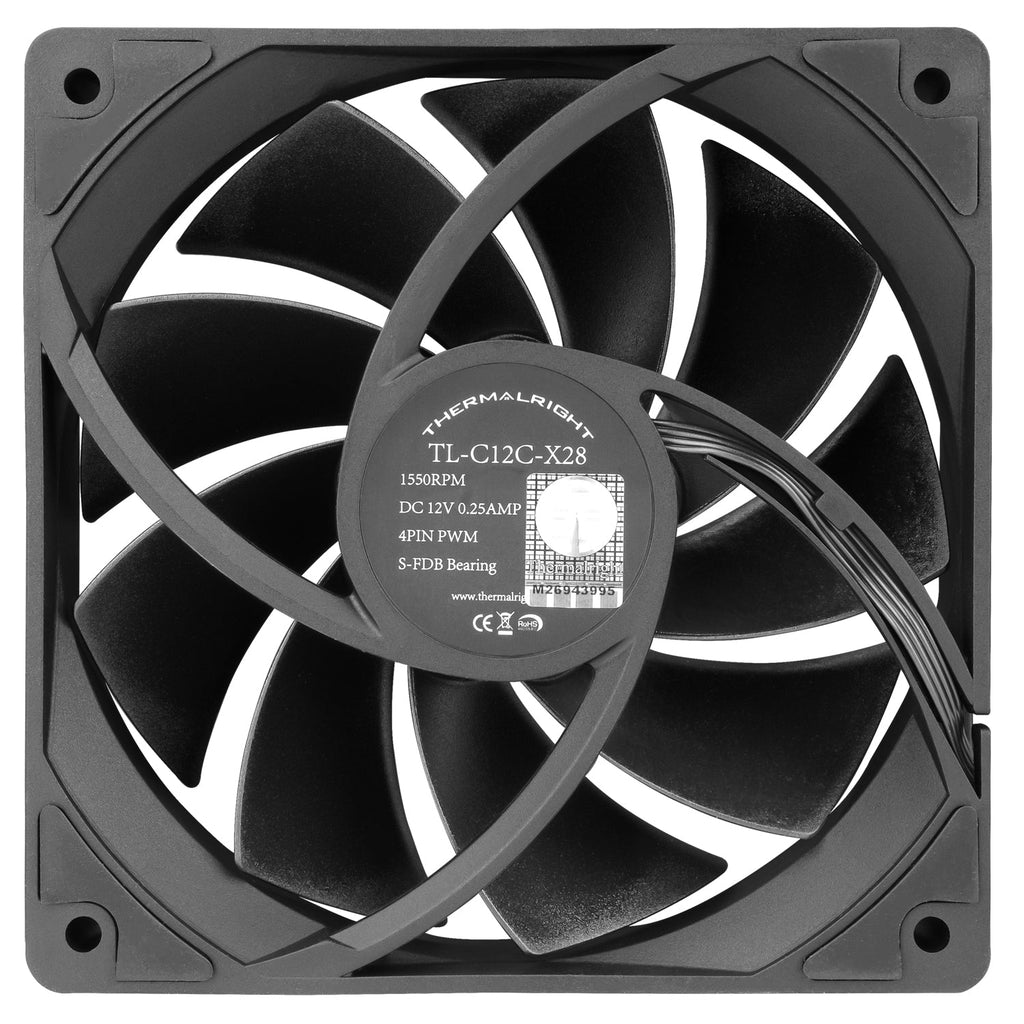 Thermalright TL-C12C-X28 Black 120mm PWM Fan