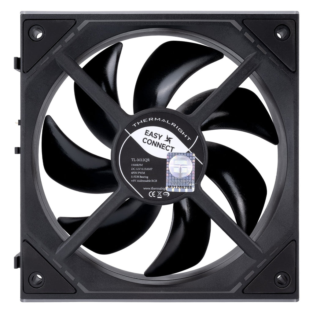 Thermalright TL-M12QR X3 Black A-RGB Reverse 120mm PWM Triple Pack