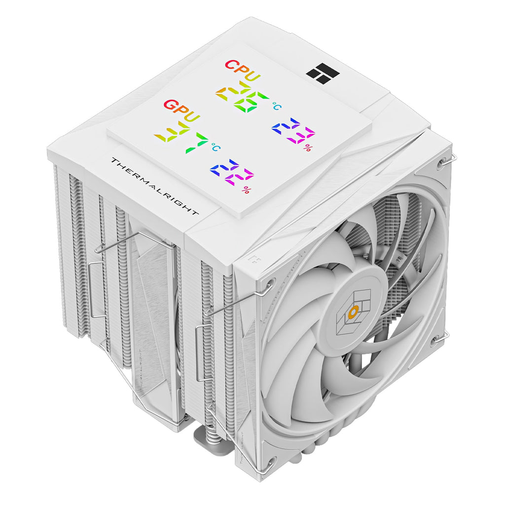 Thermalright Royal Knight 120 Digital White Dual Tower Air Cooler