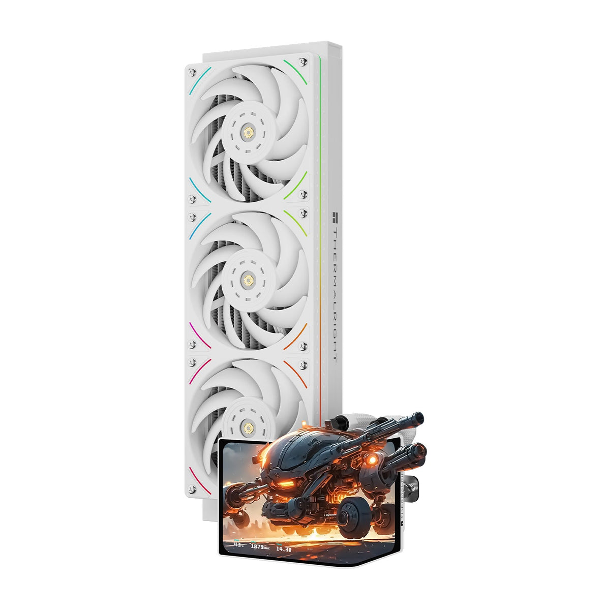 Thermalright Levita Vision 360 UB ARGB White OLED AIO Liquid Cooler
