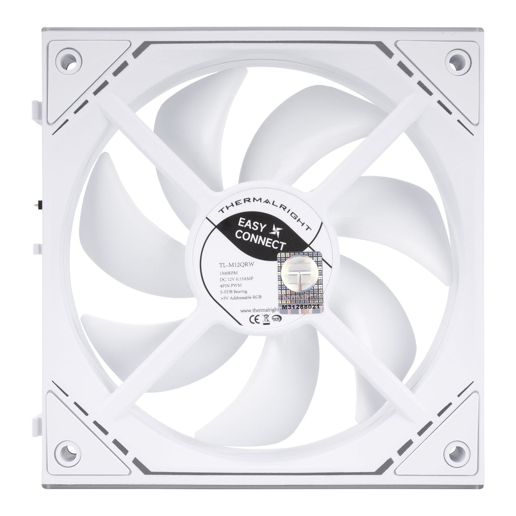 Thermalright TL-M12QRW X3 White A-RGB Reverse 120mm PWM Triple Pack