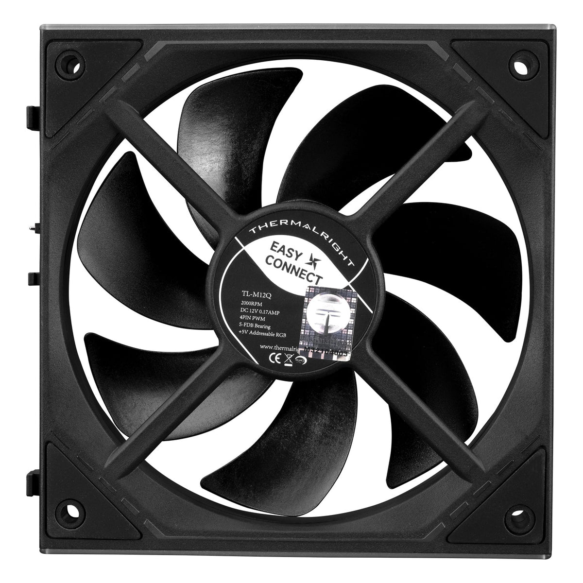 Thermalright TL-M12Q X3 Black A-RGB 120mm PWM Triple Pack
