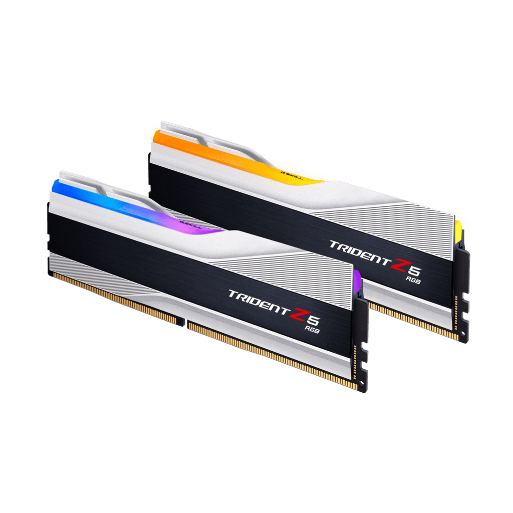64GB (2x32GB) DDR5 6400MHZ CL32 G.Skill Trident Z5 Silver RGB RAM