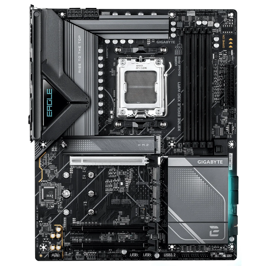 Gigabyte X870E Eagle X3D WIFI7 ATX AM5 Motherboard