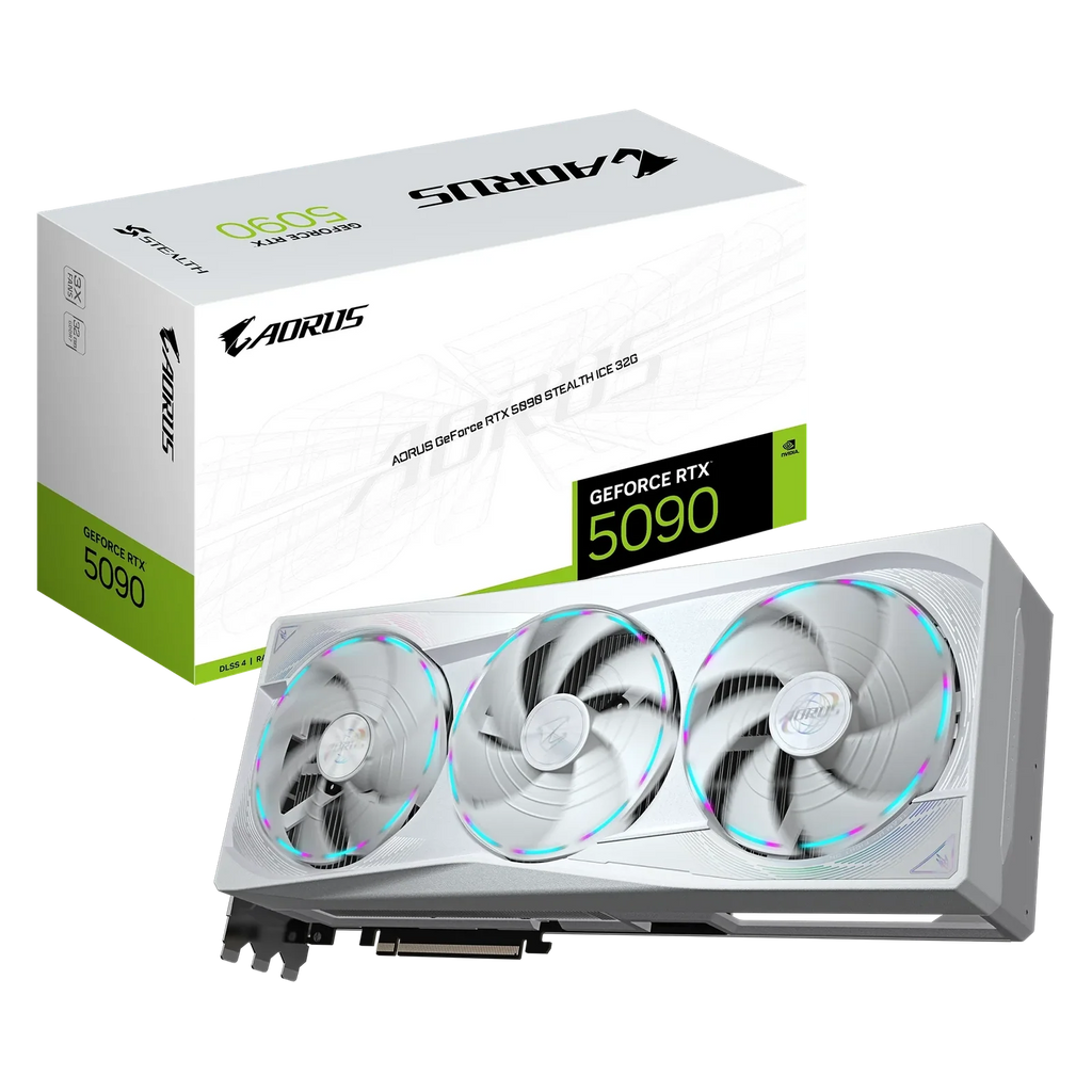 Gigabyte RTX 5090 Aorus Master Stealth ICE 32GB Graphics Card