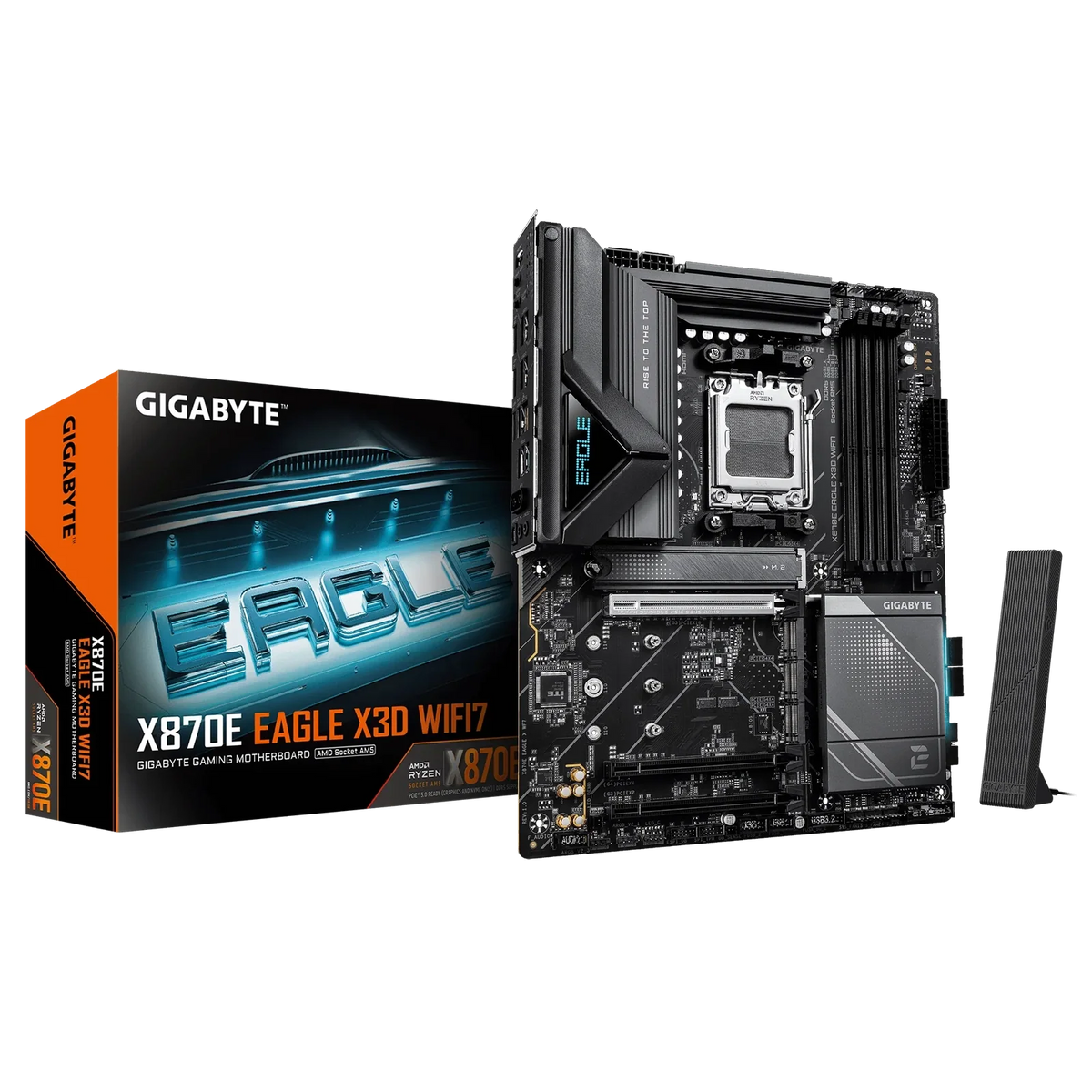 Gigabyte X870E Eagle X3D WIFI7 ATX AM5 Motherboard