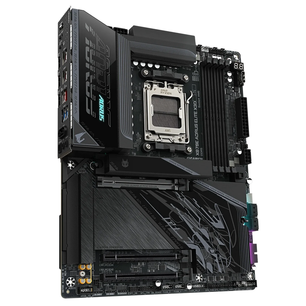 Gigabyte X870E Aorus Elite X3D ATX AM5 Motherboard