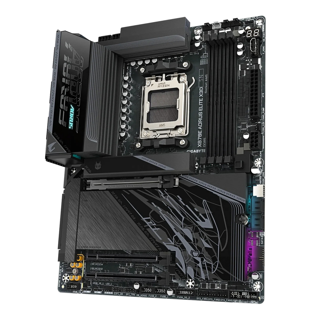 Gigabyte X870E Aorus Elite X3D ATX AM5 Motherboard