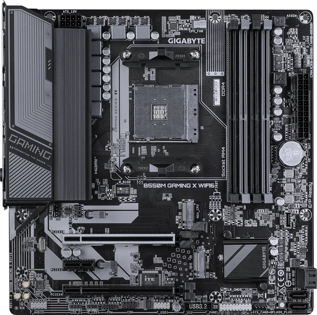 Orbit Ryzen AM4 Bundle - 16GB (2x8GB) 3200MHz DDR4 RAM & Gigabyte B550M Gaming X WIFI6