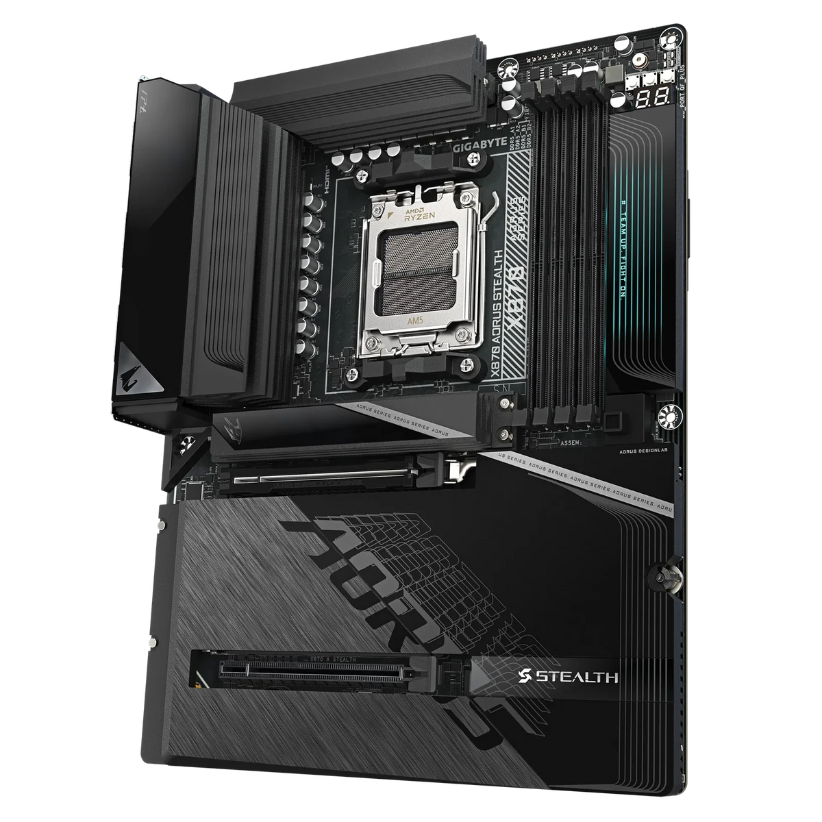 Gigabyte X870 Aorus Stealth ATX AM5 Motherboard