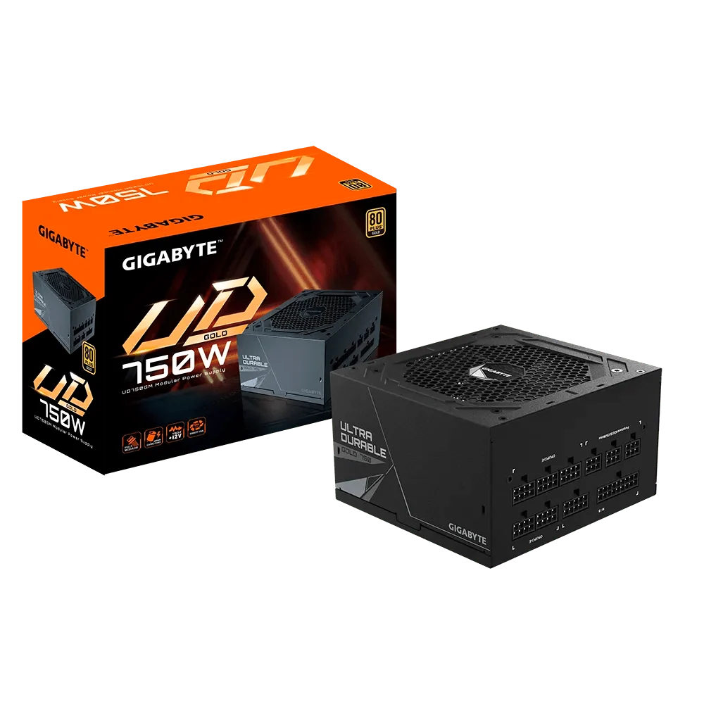 750W Gigabyte UD750GM ATX Gold Modular PSU