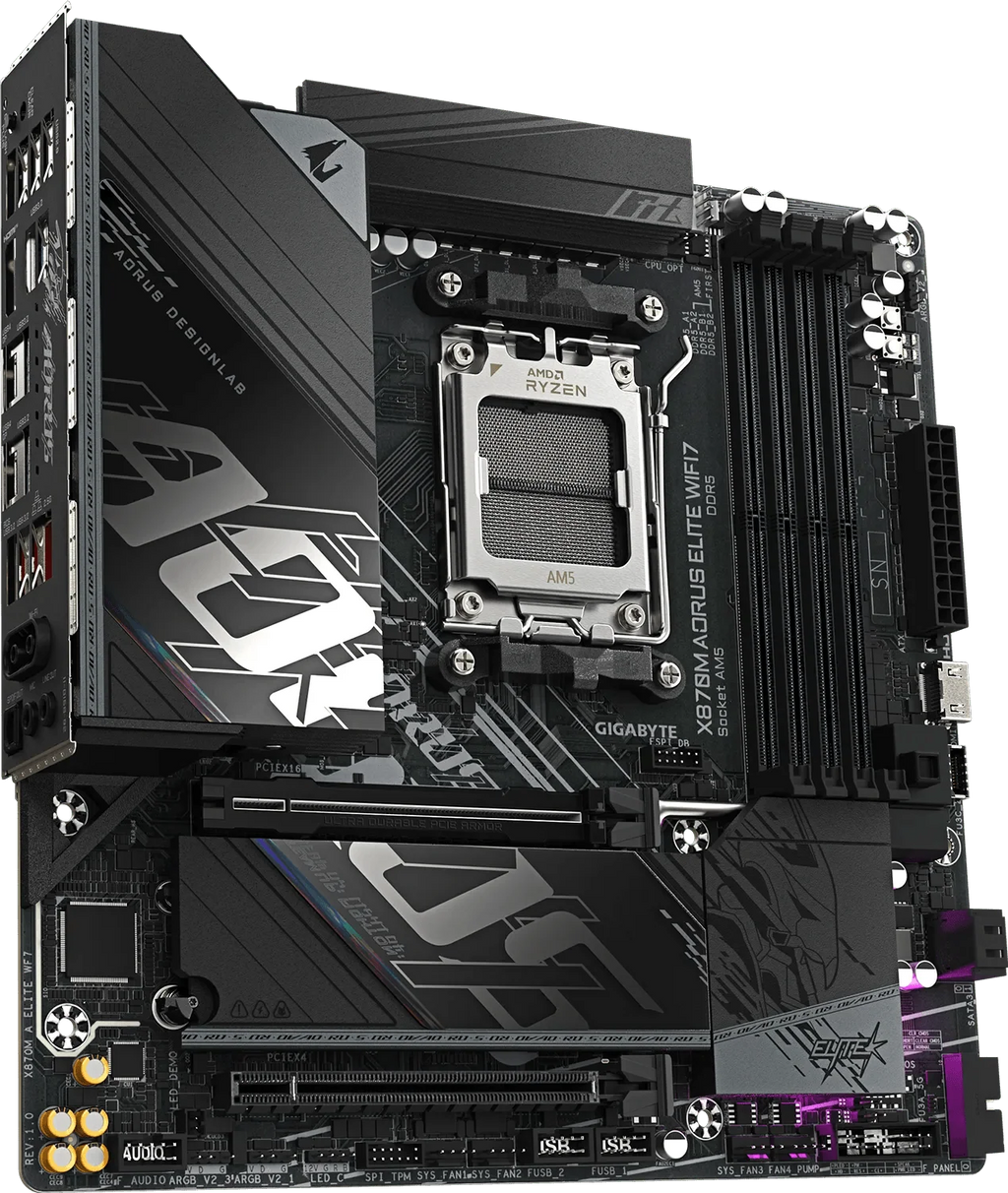 Gigabyte X870M Aorus Elite WIFI7 mATX AM5 Motherboard