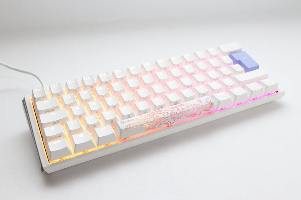 Ducky One 3 Mini Pure White UK ISO RGB Cherry MX Brown