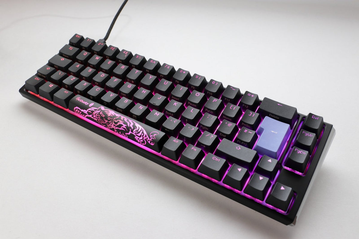 Ducky One 3 SF Black UK ISO RGB Cherry MX Silent Red