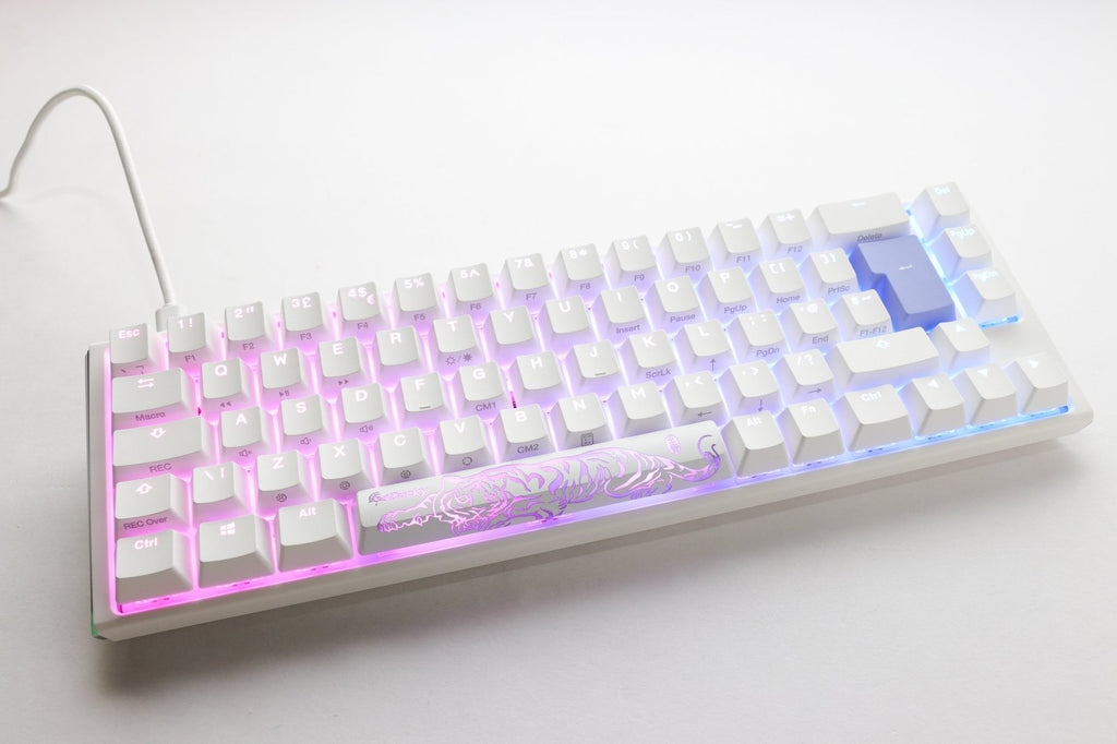 Ducky One 3 SF Pure White UK ISO RGB Cherry MX Silver