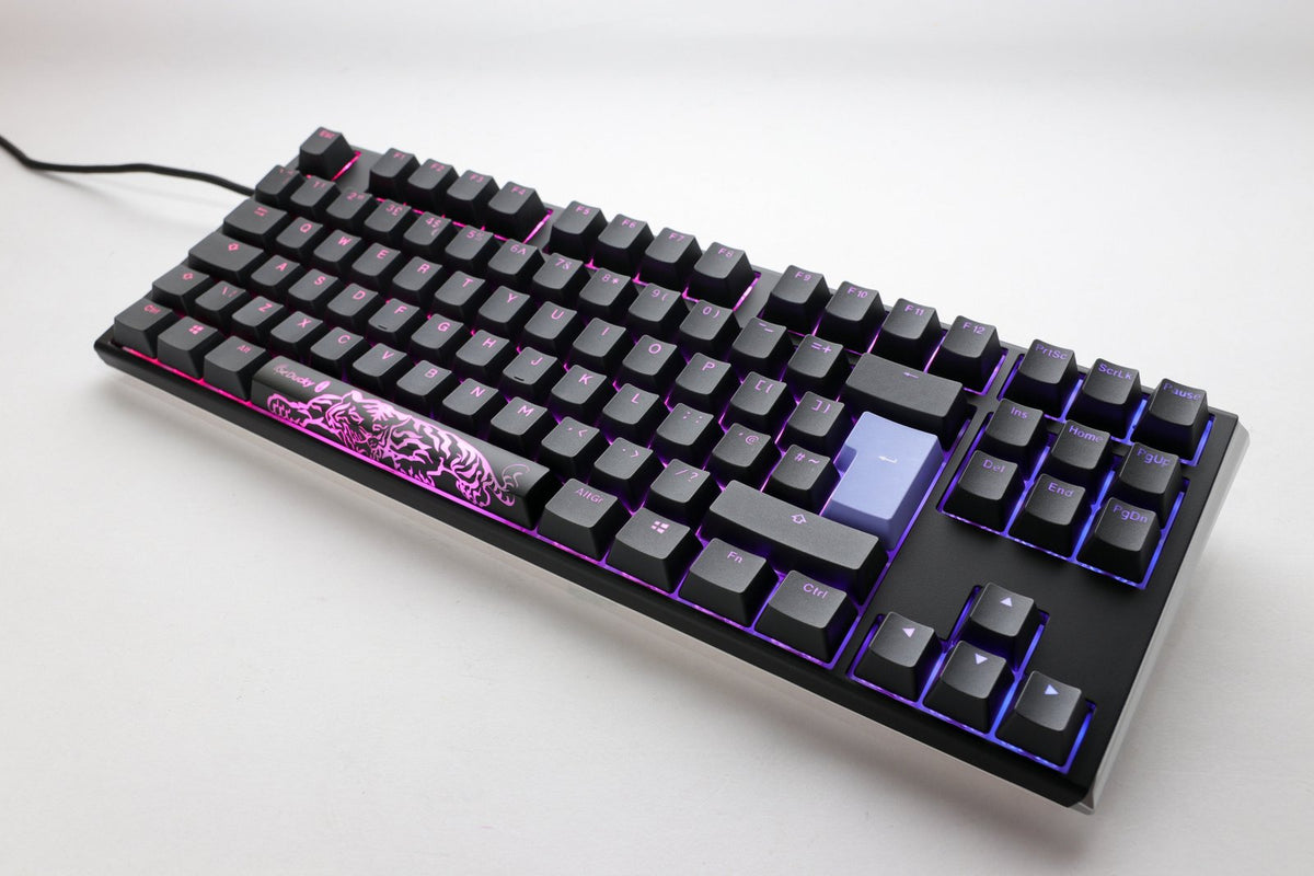 Ducky One 3 TKL Black UK ISO RGB Cherry MX Red