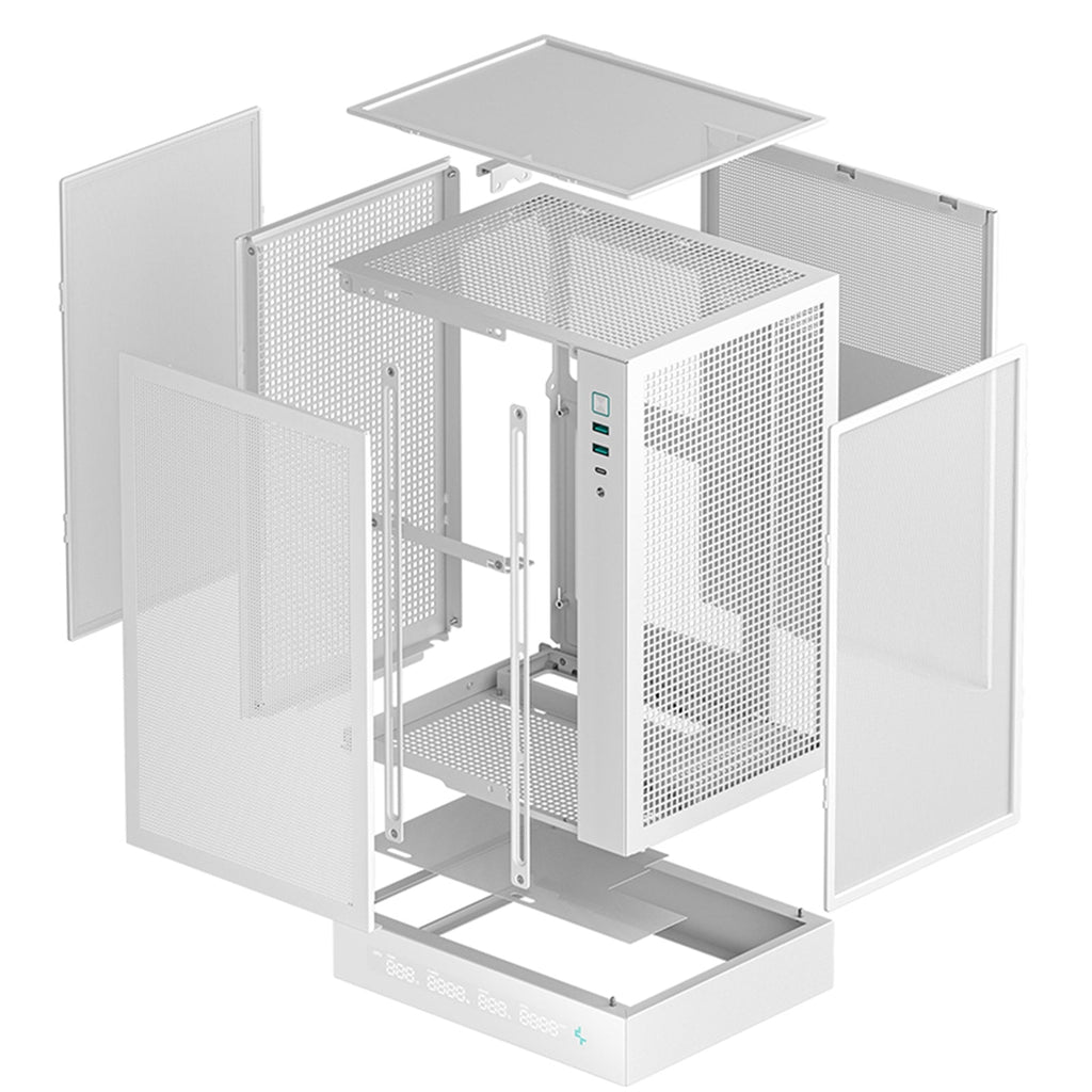 Deepcool CH170 Digital White Mini ITX PC Case