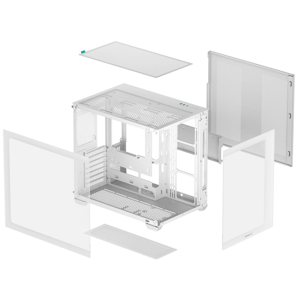 Deepcool CG530 White Dual Chamber ATX PC Case