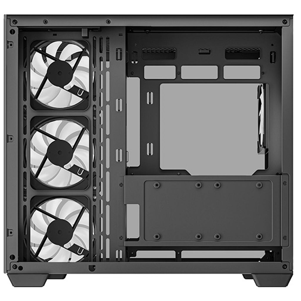 Deepcool CG530 4F A-RGB Black Dual Chamber ATX PC Case