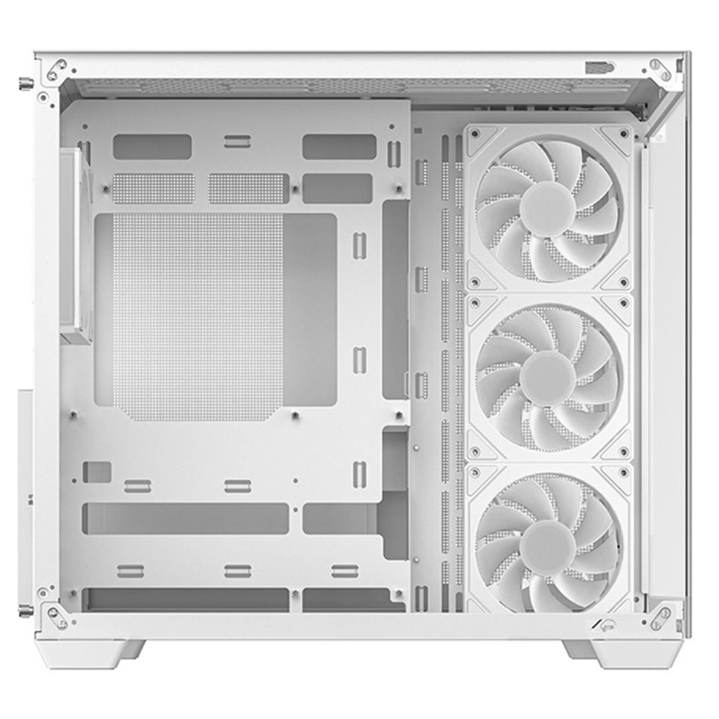 Deepcool CG530 4F A-RGB White Dual Chamber ATX PC Case