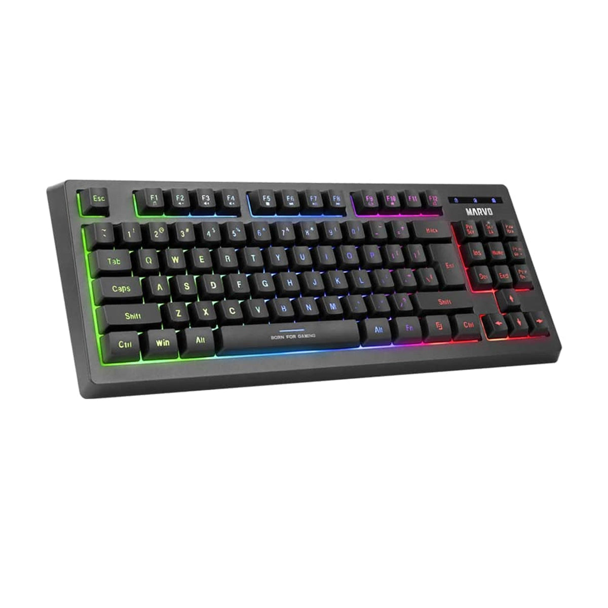 Marvo Scorpion CM310 Loot 30 3-in-1 Keyboard, Mouse & Mouse Pad Black Bundle