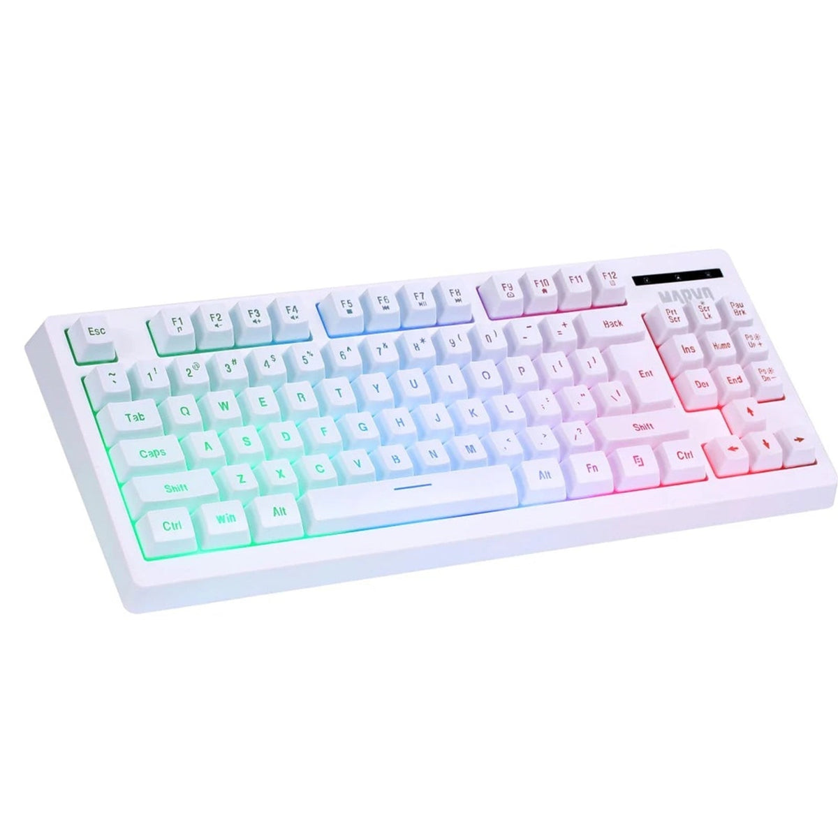 Marvo Scorpion CM310 Loot 30 3-in-1 Keyboard, Mouse & Mouse Pad White Bundle
