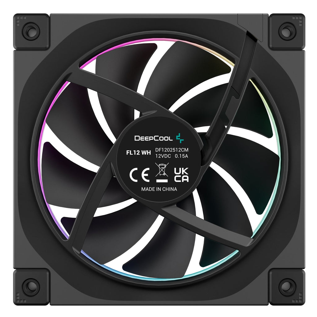 Deepcool FL12 Black ARGB 120mm PWM Triple Pack