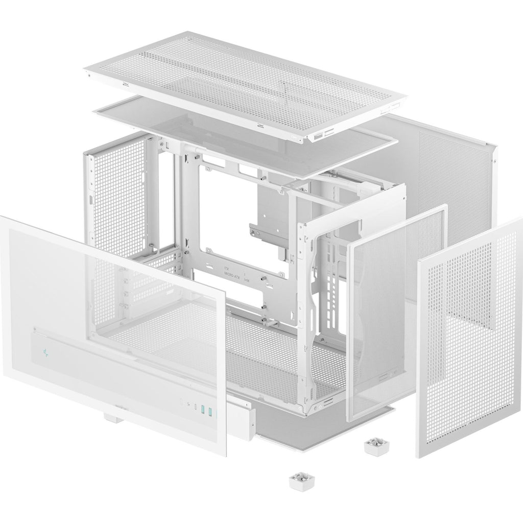 Deepcool CH260 White Micro-ATX PC Case