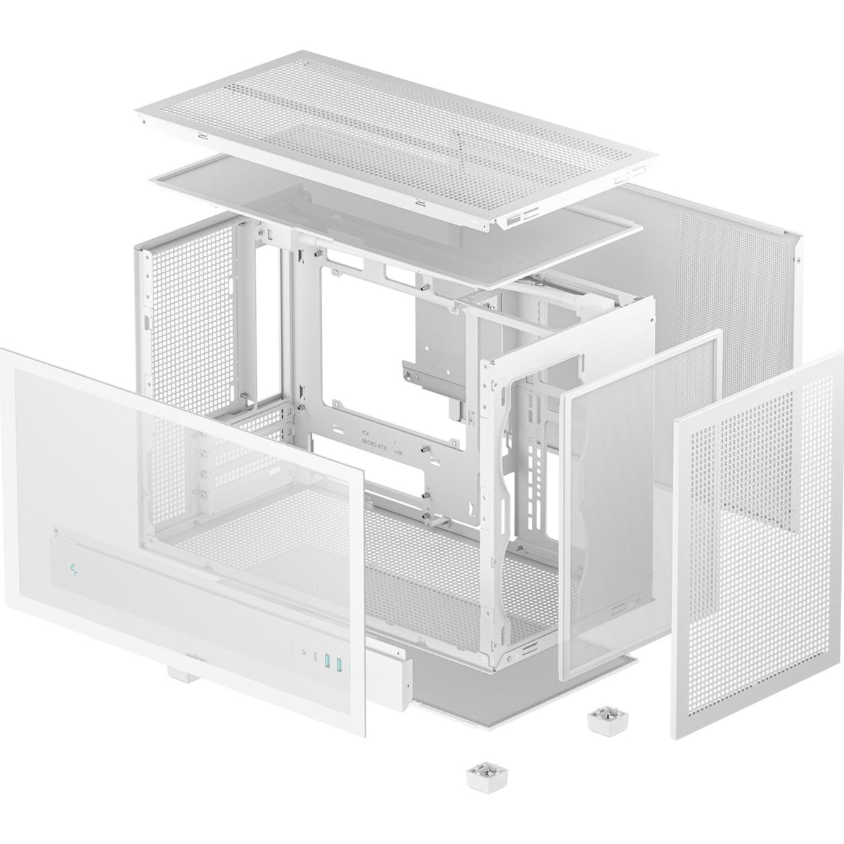 Deepcool CH260 White Micro-ATX PC Case