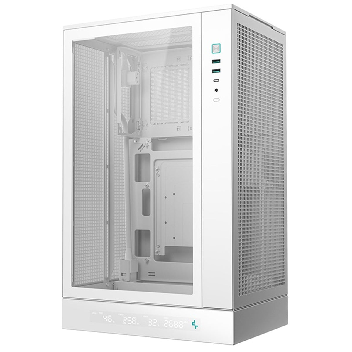 Deepcool CH270 Digital White Micro-ATX PC Case