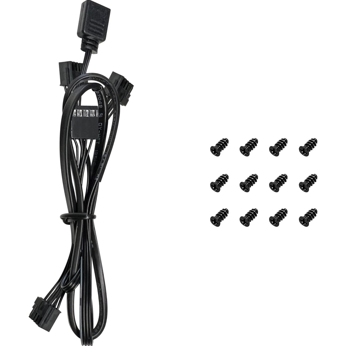 Deepcool FL12 Black ARGB Reverse 120mm PWM Triple Pack