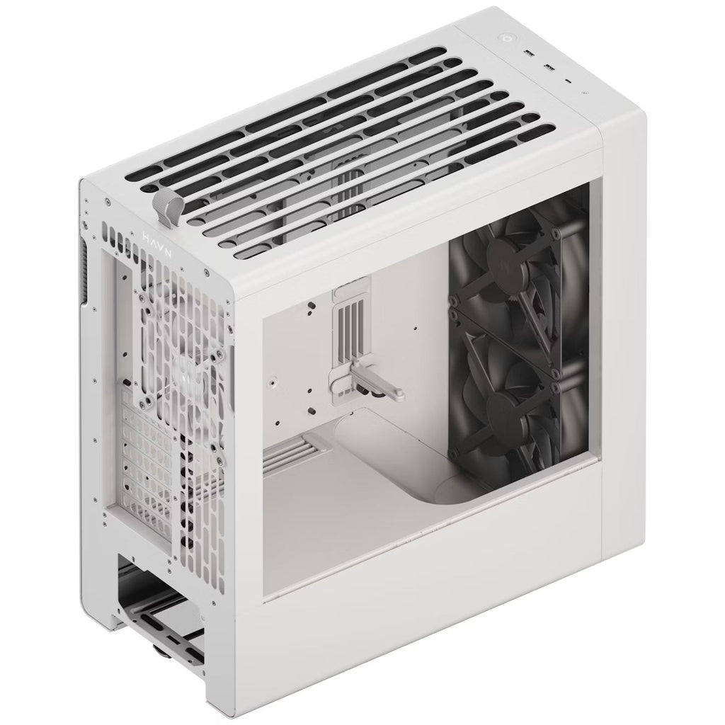 HAVN BF360 Flow Premium White ATX PC Case