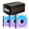 Asiahorse DAWN Pro Reverse White A-RGB 120mm PWM Triple Pack