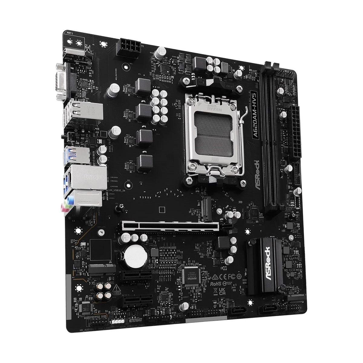 ASRock A620AM-HVS mATX AM5 Motherboard